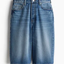 H&M High Knee Denim Shorts-picture-51
