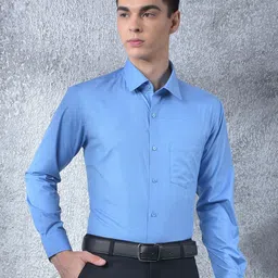 Canary London Men Smart Slim Fit Formal Shirt-picture-13