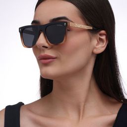 ZAADRAN Unisex Wayfarer Sunglasses with Polarised and UV Protected Lens image 5