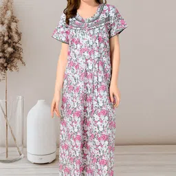 Soulemo Printed Maxi Nightdress-picture-31