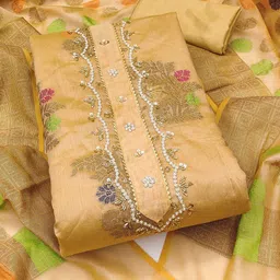 SHADOW & SAINING Semi-Stitched Dress Material-picture-7