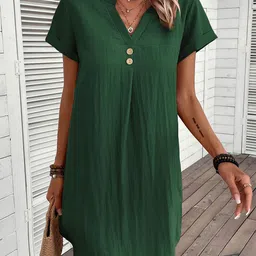 StyleCast x Revolte A-Line Midi Dress-image-27