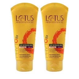 Lotus Professional Set Of 2 PHYTORx UV Screen Gel With SPF 30 - 80 g Each-33
