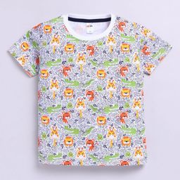 LITTLE NINJA Boys Printed T-shirt-image-81