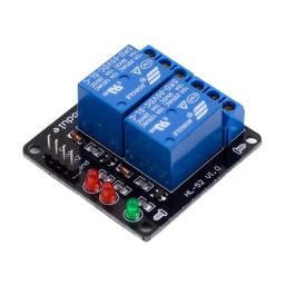 2 Channel 5V Relay Module Control Devices Directly Without Optocouplers Compatible With Arduino Raspberry Pi And Other Microcontrollers - RS29112 Channel 5V Relay Module Control Devices Directly Without Optocouplers Compatible With Arduino Raspberry Pi And Other Microcontrollers - RS2911-13