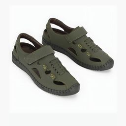 Overstar Men Green Sandals-image-20