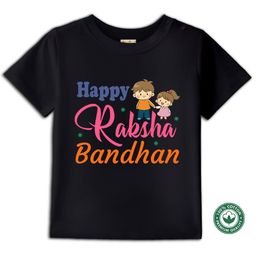 BLUSHES Kids Typography Printed Round Neck Cotton T-shirt-image-59