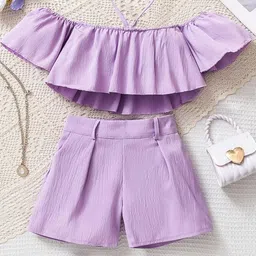 LULU & SKY Girls Top with Shorts-picture-33