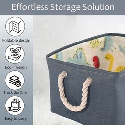 Kuber Industries Grey Melange Set of 5 Regular Multi-Utility Organisers image 4
