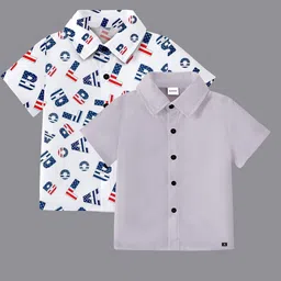 BAESD Boys Classic Opaque Formal Shirt-image-50