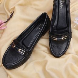 Padchin Women Perforations Loafers-49