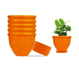 6 Inch Victor Pot for Plants with Saucer Tray-image-39