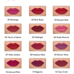 METABU Set Of 2 Liquid Lips Forever Matte Liquid Lipstick - 4.25 ml Each - 03 - 04 image 5