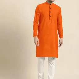 TIGER SNAKE Men Thread Work Kurta-15
