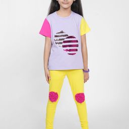PILOLO Self-Design Cotton Mid-Rise Ankle-Length Leggings-image-74