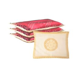Aura Yellow Set of 4 Regular Separator Organisers-image-71
