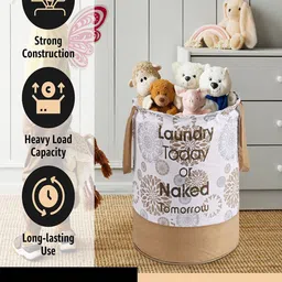 Kuber Industries White & Brown Reusable Multi-Utility Organiser image 5