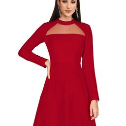 Fashion Care Fit & Flare Dress-image-93