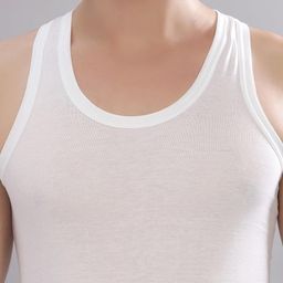 CAVENDERS White Cotton Innerwear Vests-image-25