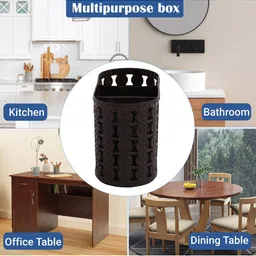 Kuber Industries Grey Set of 2 Reusable Multi-Utility Organisers image 4