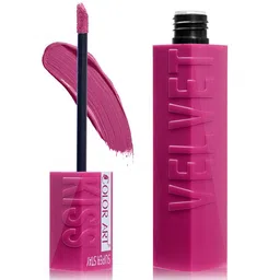 Color Art Velvet Kiss Waterproof Liquid Lipstick - 6 ml - Liquid Purple 571-image-73