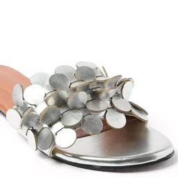 CHY Self Design Open Toe Flats image 2