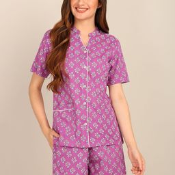 Asami Women Printed Night suit-image-23