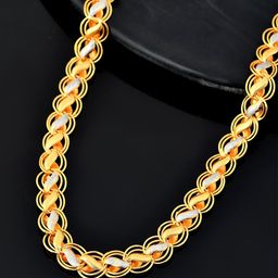 VOJ Men Brass Gold-Plated Chain-image-60