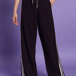 Dogman Women Relaxed-Fit Mid-Rise Wide Leg Sports Track Pant-image-98