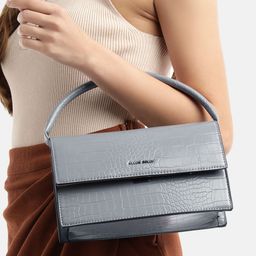 Allen Solly Textured Structured Satchel Bag image 4