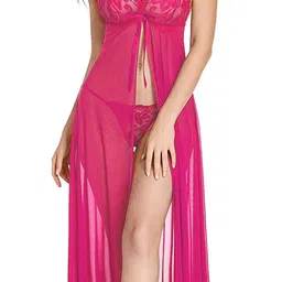 Xs and Os Net Baby Doll-image-71