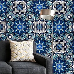ArtzFolio Printed UV-Resistant Anti-Bacterial Vintage Motifs ArtPeel & Stick Wallpaper-image-50