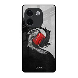 QRIOH Unisex Vivo T3 Pro 5G Impact Resistant Back Case-image-31