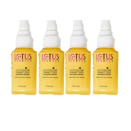 Lotus Herbals Set Of 4 Whiteglow Vitamin C & Gold Radiance Serum - 30ml Each-7