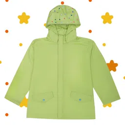 HOUSE OF VEDAS Kids Waterproof Hooded Rain Jacket-image-85