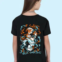 Uniplanet store Girls Typography Printed T-shirt-image-58