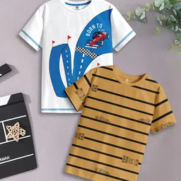CODEZ Boys 2 Pure Cotton T-shirt-image-54