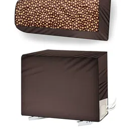 The Furnishing Tree Brown Plastic Air Conditioner Cover-picture-2