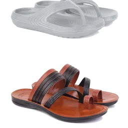 PENNEN Men Canvas Comfort Sandals-image-77