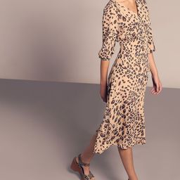Vero Moda Animal Printed Fit & Flare Midi Dress-image-89