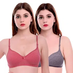 Samvar Multi Cotton Non-Wired Non Padded Minimizer Bra-picture-45