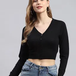 Monte Carlo Women Woollen Cardigan-35
