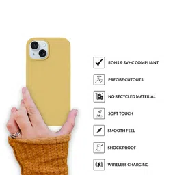 SPRIG Solid Printed iPhone 15 Plus Bumper Mobile Back Case image 2