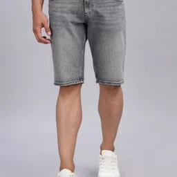 Tommy Hilfiger Men Regular Fit Denim Shorts-image-44