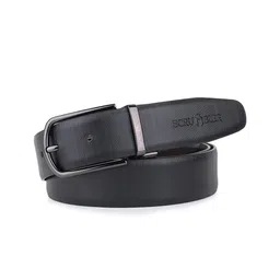 JND Men Leather Reversible Formal Belt-image-51