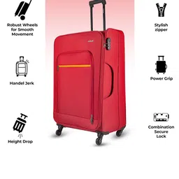 Timus Set Of 3 Nexon Soft-Sided Trolley Bag image 2
