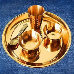 DARIDRA BHANJAN Gopal Bhog Traditional Pooja Thali Set-image-13