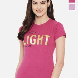 Dreambe Women Typography Printed T-shirt-picture-35