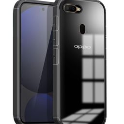 Karwan Solid Oppo F9 Pro Shockproof Bumper Back Case-6