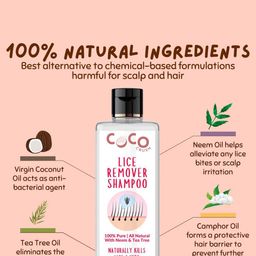Coco Crush Set Of 3 Lice Removal Hair Cream - 50 g, Shampoo - 100 ml & Comb image 5